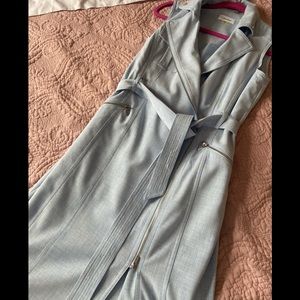 Calvin Klein baby blue denim dress 4P